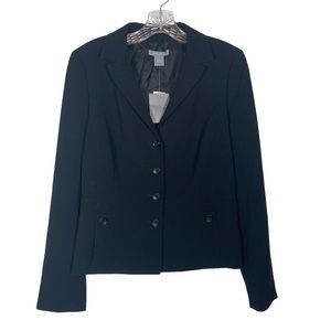 Ann Taylor Suit Jacket  / Blazer. NWT. Black . Size 6